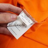  ADLV Embossing Script T-Shirt - Orange ADLV039 