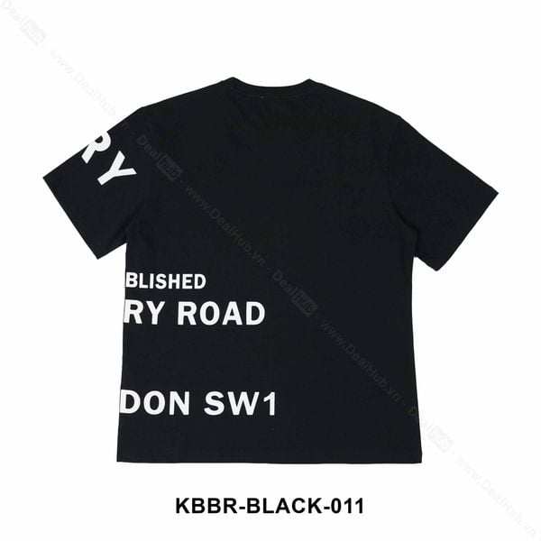  Burberry Horseferry print T-shirt Black BBR011 