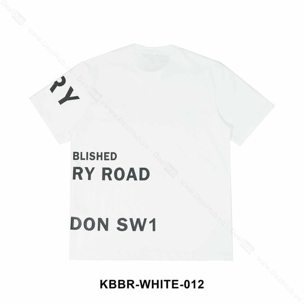  Burberry Horseferry print T-shirt White BBR012 