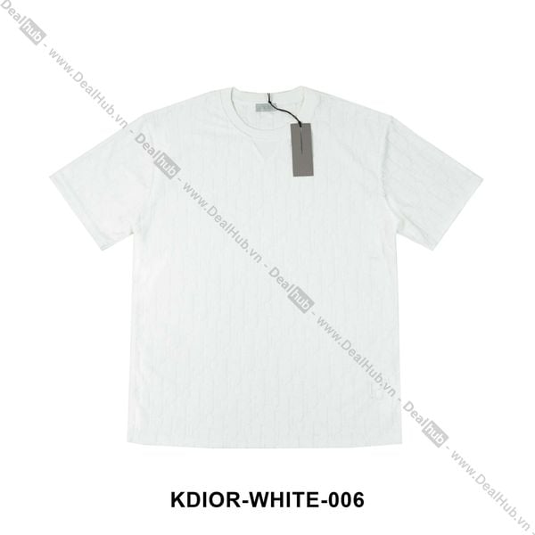  Dior Oblique T-Shirt WHITE DIOR006 