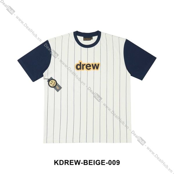  Drew Secret T-Shirt Navy Pinstripe DREW009 