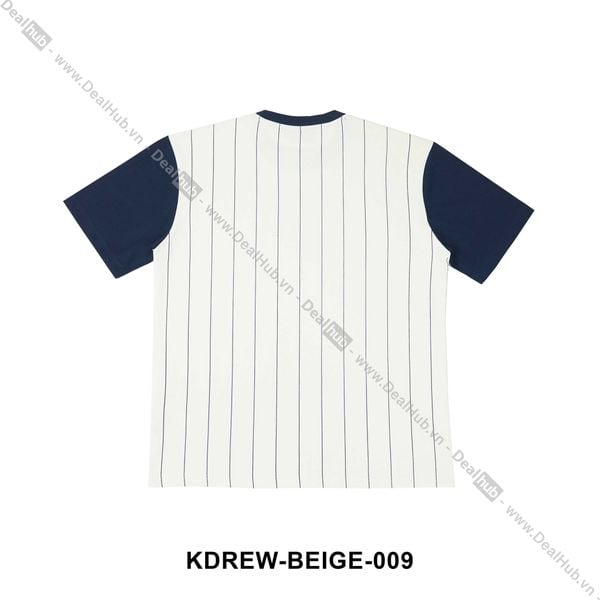 Drew Secret T-Shirt Navy Pinstripe DREW009 