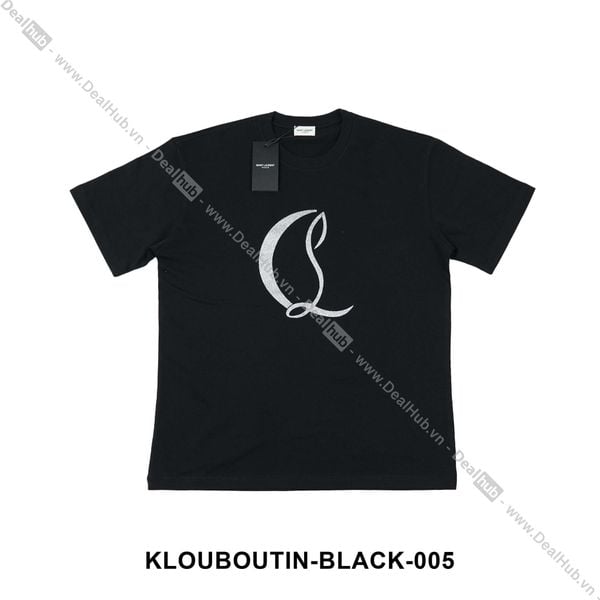  Louboutin Twinkle T-shirt Black LOUBOUTIN005 