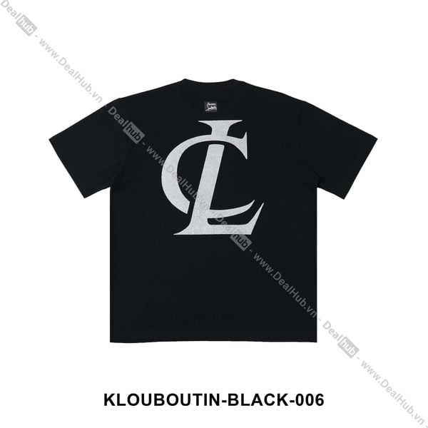  Louboutin Twinkle T-shirt Black V2 LOUBOUTIN006 