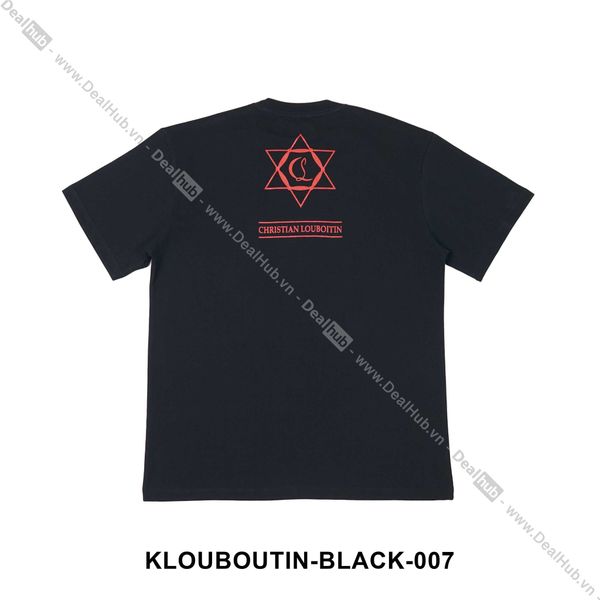  Louboutin Twinkle T-shirt Black V3 LOUBOUTIN007 