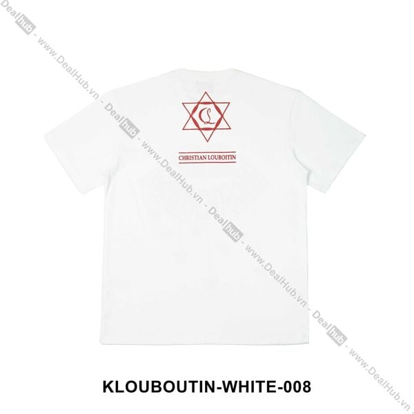  Louboutin Twinkle T-shirt White V3 LOUBOUTIN008 