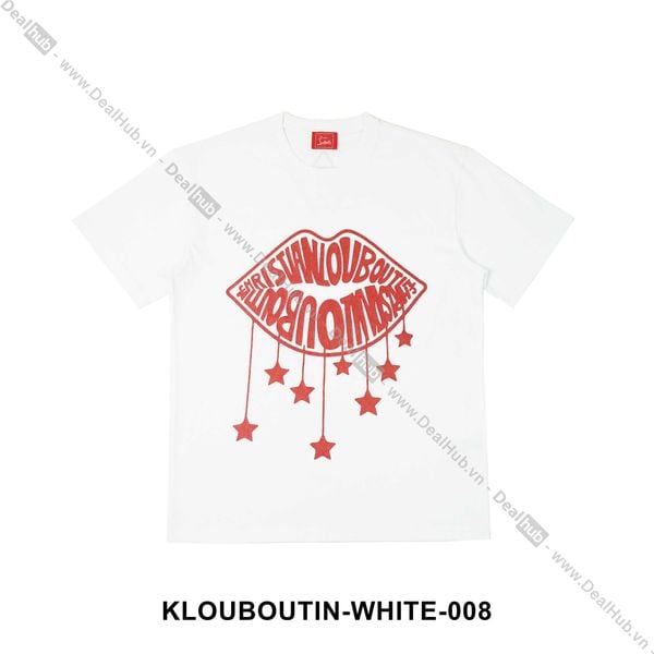  Louboutin Twinkle T-shirt White V3 LOUBOUTIN008 