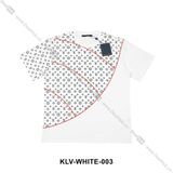  Louis Vuitton Monogram Red Stripe T-Shirt White LV003 