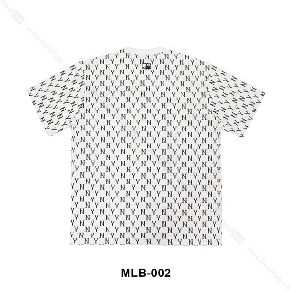  MLB Monogram T-Shirt White MLB002 