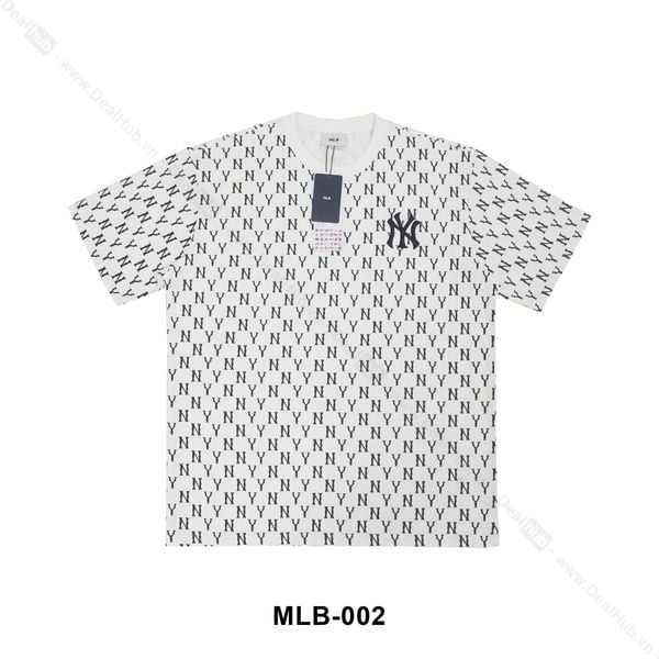  MLB Monogram T-Shirt White MLB002 