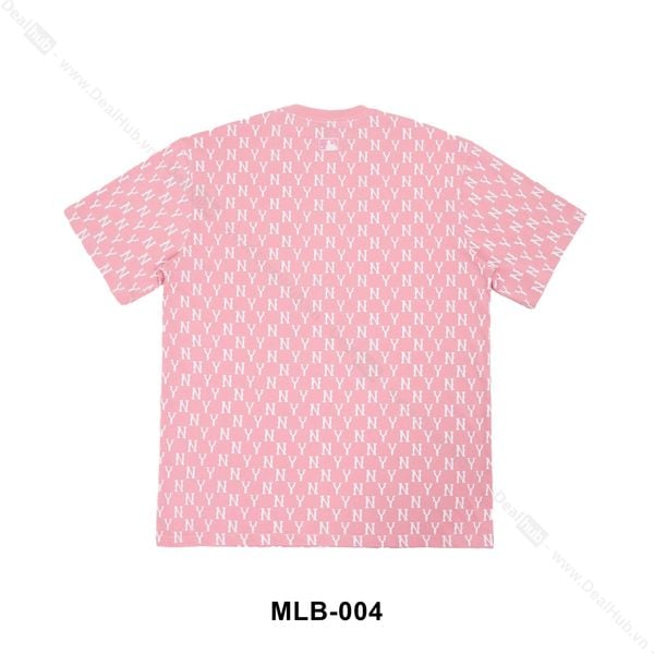  MLB Monogram T-Shirt Pink MLB004 