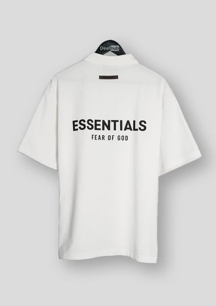  SS21 Essentials Polo White 