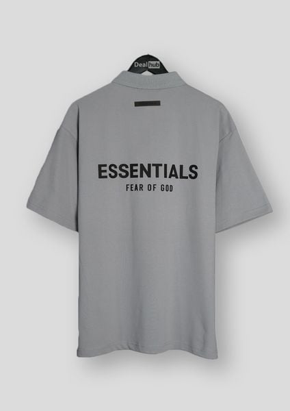  SS21 Essentials Polo Grey 