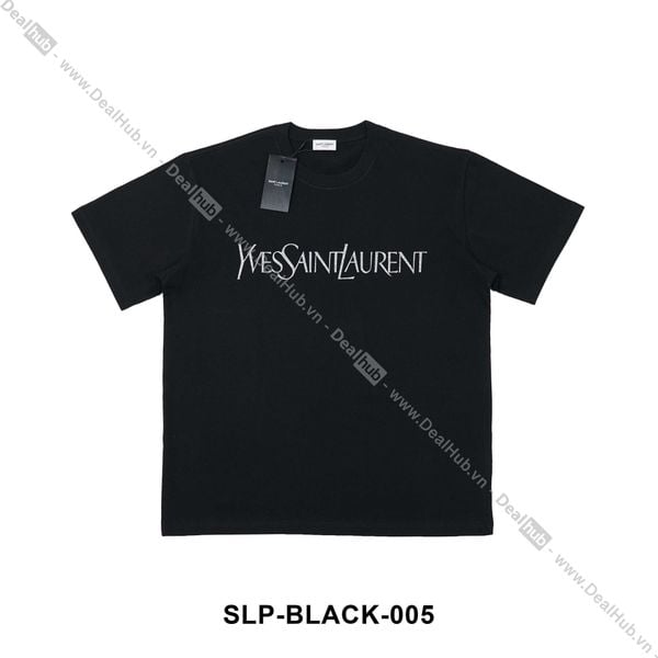  Saint Laurent Twinkle Logo T-shirt Black SLP005 