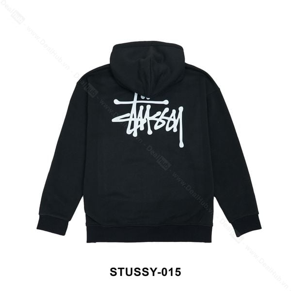  Hoodie Stussy Basic Black STUSSY015 