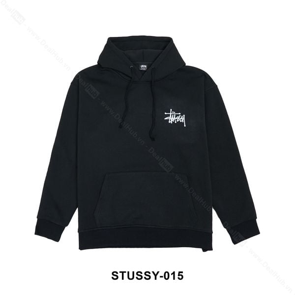  Hoodie Stussy Basic Black STUSSY015 