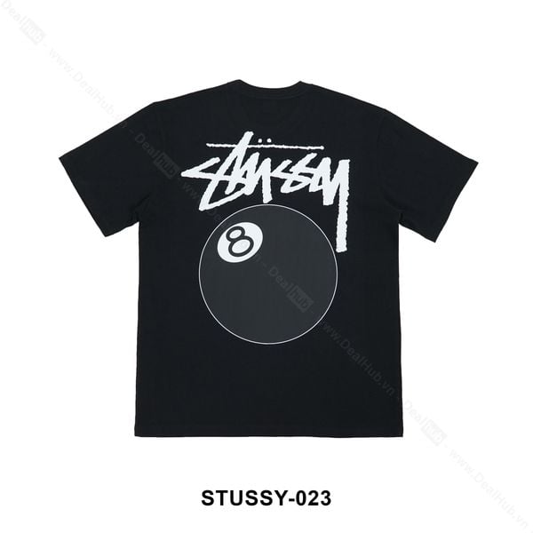  Stussy 8 Ball Pigment Dyed T-Shirt Black STUSSY023 