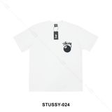  Stussy 8 Ball Pigment Dyed T-Shirt White STUSSY024 