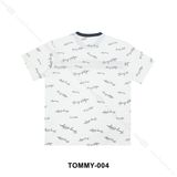  Tommy Signature T-Shirt White TOMMY004 