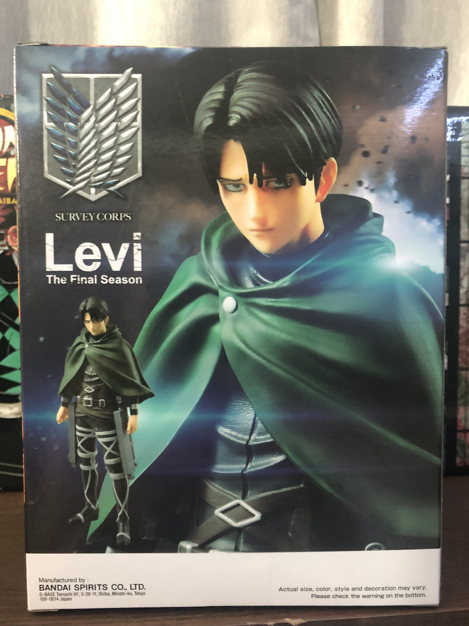 Chính Hãng Mô Hình Nendoroid Levi  Nendoroid 390 Attack On Titan   Lazadavn