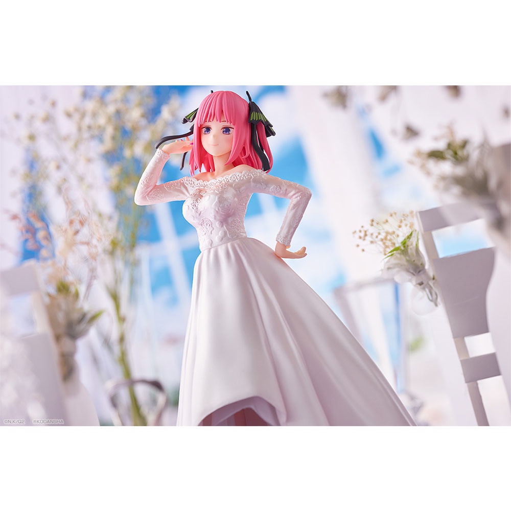 18cm tinh túy cô dâu hình anime Nakano ichika Nakano Nino Nakano Miku Nakano  yotsuba Nakano itsuki PVC Mô hình nhân vật  Lazadavn