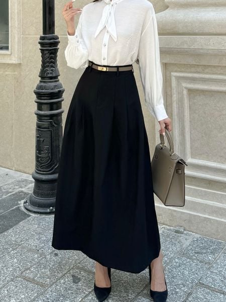 Chân váy công sở xếp ly - V1924