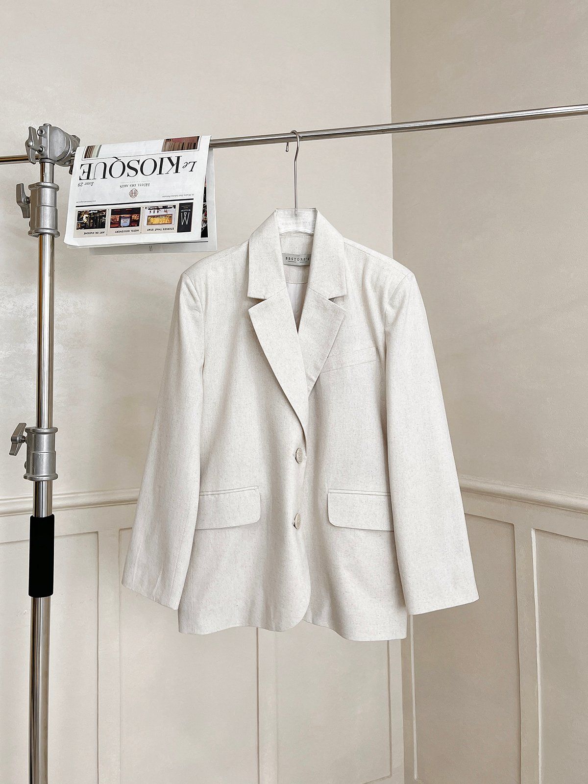  Áo khoác vest linen cao cấp-A2291 