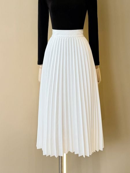 Mặt trước của Chân váy dài công sở xếp ly - TK266