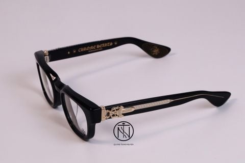 Kính Chrome Hearts Cuntvoluted black gold plate