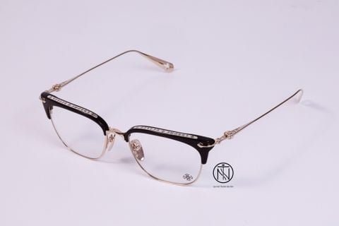 Kính Chrome Hearts Sluntradiction black gold plate