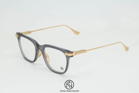 Kính Chrome Hearts Slag Matte Graphite gold plate optical