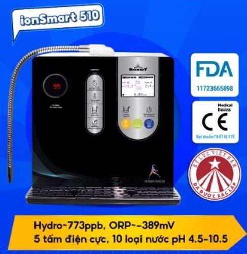 Máy Lọc Nước Ion Kiềm Robot IONSMART 510