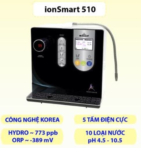 Máy Lọc Nước Ion Kiềm Robot IONSMART 510