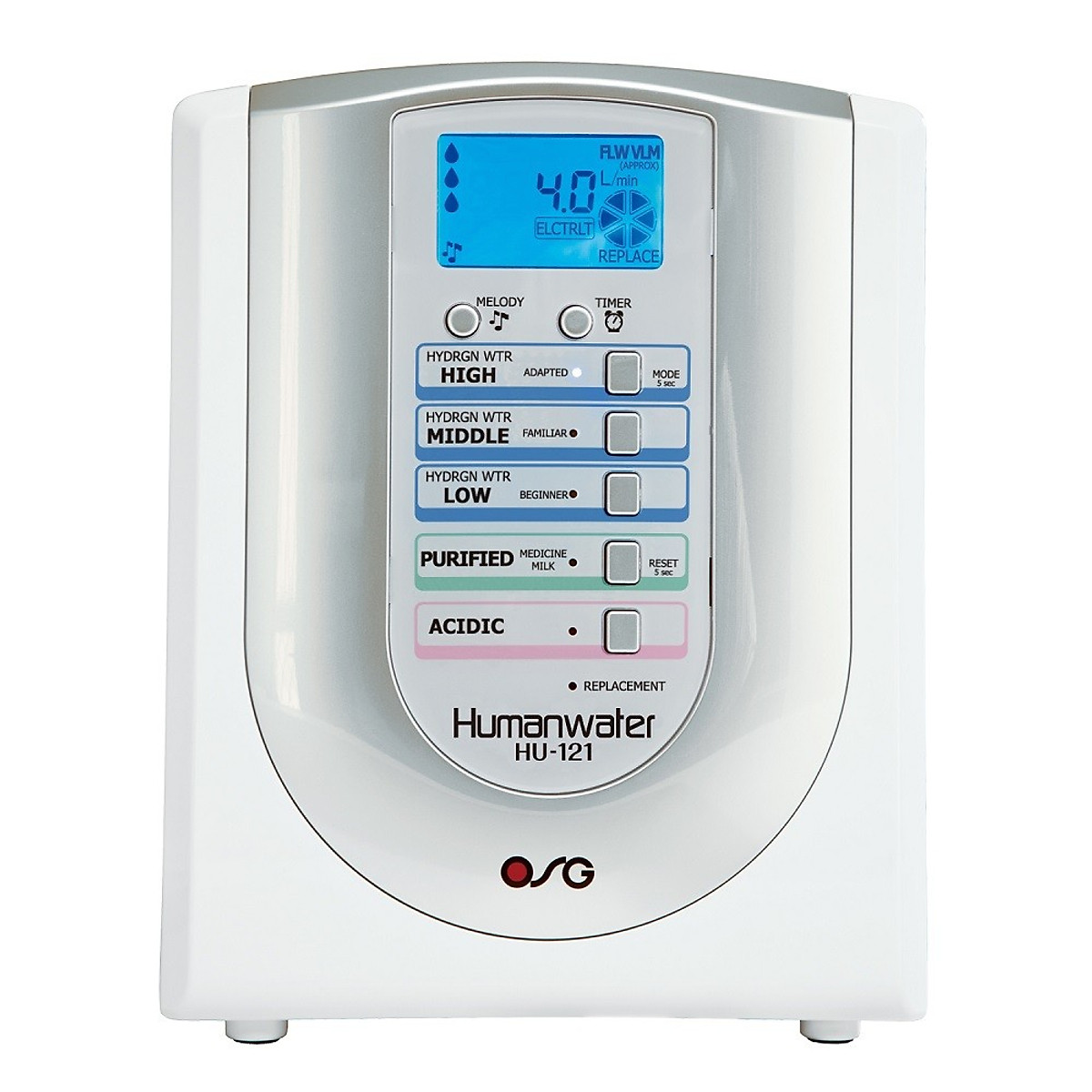 Lọc Nước Ion Kiềm OSG Human Water HU-121 - Máy Lọc Nước Phương Nam