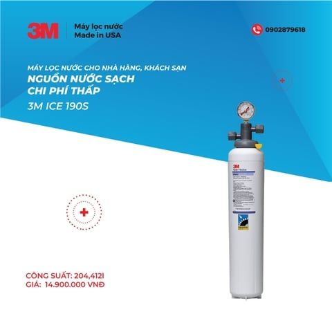 Máy Lọc Nước Công Suất Lớn 3M ICE190-S