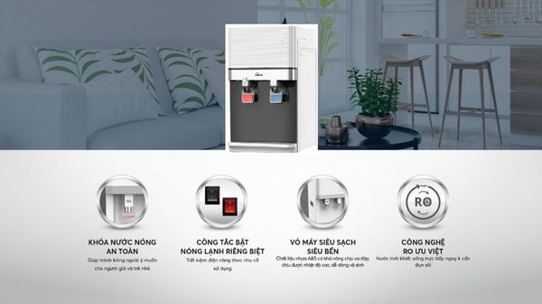 Máy Lọc Nước FujiE WPD555C - Nóng Lạnh