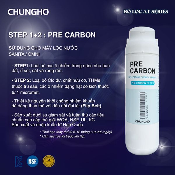 Lõi Chungho T-Pre Carbon (SANITA/OMNI)