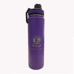 Bình Đựng Nước Điện Giải Kangen 750ML - Inox Giữ Nhiệt (Tím)