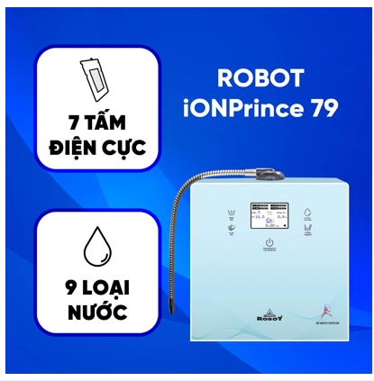 Máy Lọc Nước Ion Kiềm Robot IONPRINCE 79