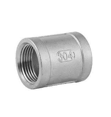 Nối Hai Đầu INOX 21 Ren Trong Ra 21 Ren Trong