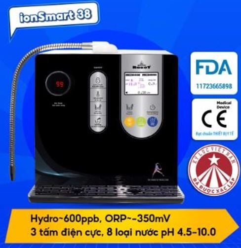 Máy Lọc Nước Ion Kiềm Robot IONSMART 38