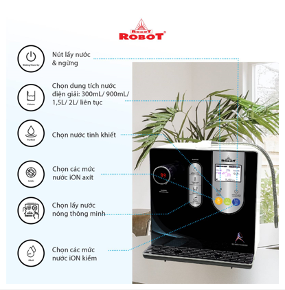 Máy Lọc Nước Ion Kiềm Robot IONSMART 1112