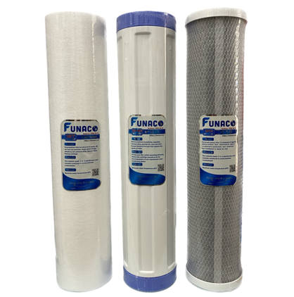 Lõi Lọc Biglue 20inch Funaco Buder CTO (Than Nén)