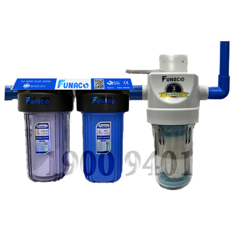 Combo Lọc Tổng 2 Cấp Funaco - UF 1200L/h