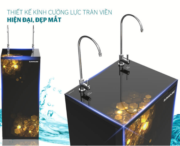 Máy Lọc Nước Sunhouse SHA88119K - Khoáng + Tinh Khiết