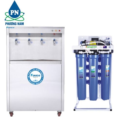 Máy Lọc Nước Kangaroo KG300VN - 50L/H- 4 Vòi Nguội
