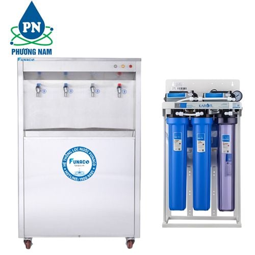Máy Lọc Nước Karofi KB50VT - 50L/h Nóng Lạnh Nguội