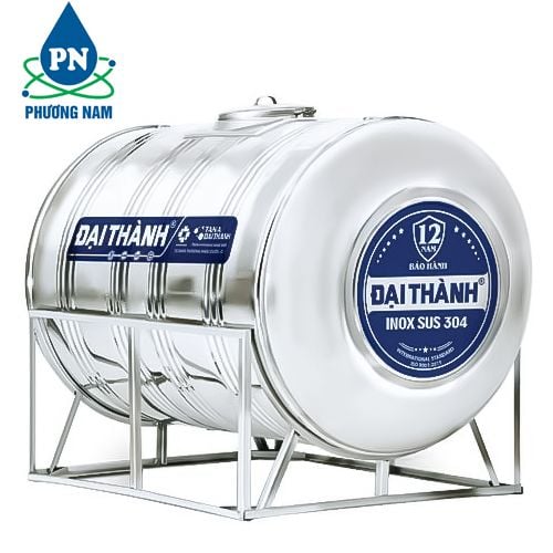 Bồn Nước Inox 2000 lít Đại Thành Ngang
