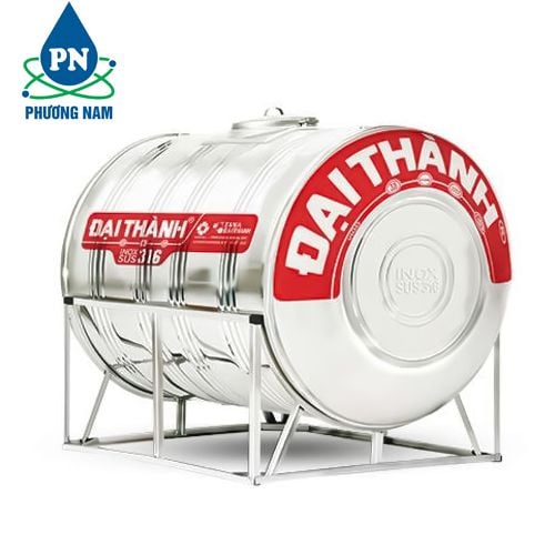 Bồn Nước Inox 700L SUS 316 Đại Thành Ngang