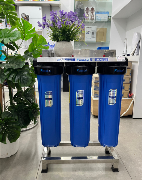 Bộ Lọc Tổng 3 Cấp Biglue 20Inch Funaco Taiwan